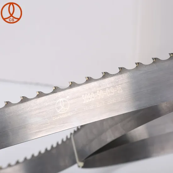 Customized Band Saw Blade Alloy Steel Carbide Tipped Bandsaw Blade Band Saw Blade for Metal Hard Wood 