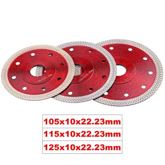 Power Tools Accessories 10mm Blade Width Diamond Saw Blade 110X20mm Diamond Cutting Blade/Dry Circle Cutting Disc/Diamond Cutter for Tile Ceramics 