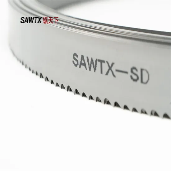 China Factory Manufacturer Bimetal Bandsaw Blade Professional Metals Working Band Saw 